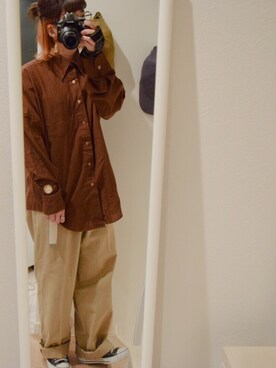 「VIE（ヴイー）のアイテム」を使った、ほのかさん（レディース・161cm）の春コーディネート