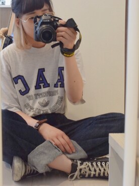 「VIE（ヴイー）のアイテム」を使った、ほのかさん（レディース・161cm）の夏コーディネート