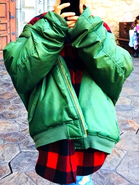 「vetements」｜「アイテム（ブルゾン）」を使った、KENKENさん（メンズ・174cm）の秋コーディネート