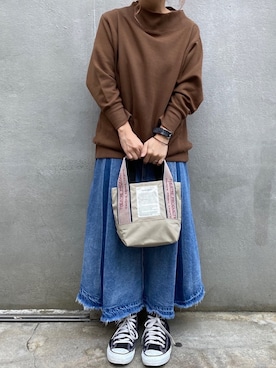 YOKOBORIさん（レディース・156cm）の秋コーディネート