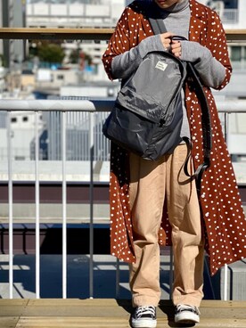 YOKOBORIさん（レディース・156cm）の秋コーディネート