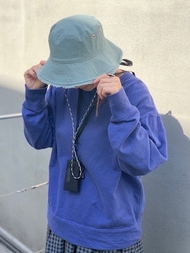 「Libra Cue（リブラ キュー）のアイテム（スカート）」を使った、YOKOBORIさん（レディース・156cm）の春コーディネート