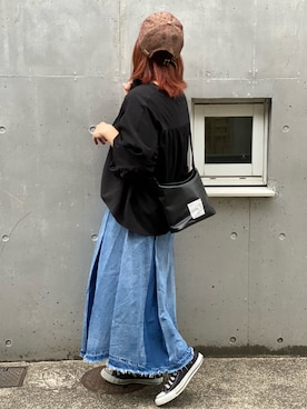 YOKOBORIさん(レディース・156cm)の春コーディネート