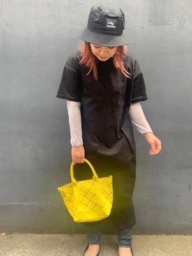 「UNIQLO（ユニクロ）のアイテム（ワンピース/ドレス）」を使った、YOKOBORIさん（レディース・156cm）の春コーディネート