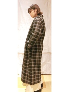 「Green　Parks（グリーンパークス）のアイテム（その他アウター）」を使った、◎saki◎さん（レディース・150cm）の冬コーディネート