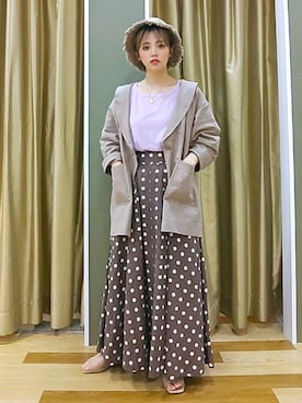 ◎saki◎さん（レディース・150cm）の春コーディネート