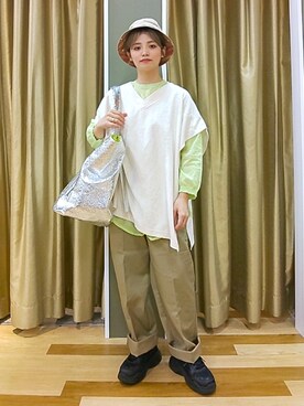 ◎saki◎さん（レディース・150cm）の春コーディネート