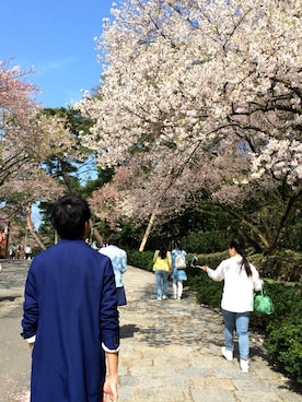 あわわぁさん（メンズ・175cm）の春コーディネート