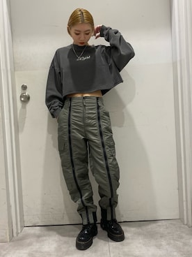 伊藤捺美さん(レディース・158cm)の冬コーディネート