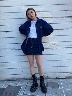 伊藤捺美さん（レディース・158cm）の春コーディネート