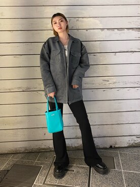 伊藤捺美さん（レディース・158cm）の春コーディネート