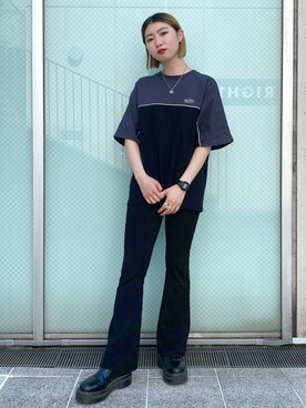 伊藤捺美さん(レディース・158cm)の夏コーディネート