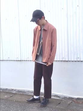「tk.TAKEO KIKUCHI」｜まこぴさん（メンズ・175cm・10代）の秋コーディネート