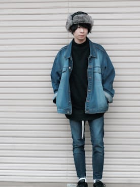 RYOTAさん（メンズ・170cm）の冬コーディネート