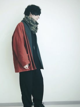 「N.HOOLYWOOD（N.ハリウッド）のアイテム（アクセサリー）」を使った、RYOTAさん（メンズ・170cm）の春コーディネート