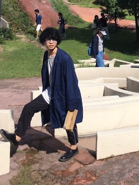 「TOGA（トーガ）のアイテム（アクセサリー）」を使った、RYOTAさん（メンズ・170cm）の秋コーディネート