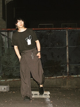 「ENDのアイテム（アクセサリー）」を使った、RYOTAさん（メンズ・170cm）の夏コーディネート