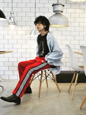 「semoh（セモー）のアイテム」を使った、RYOTAさん（メンズ・170cm）の夏コーディネート