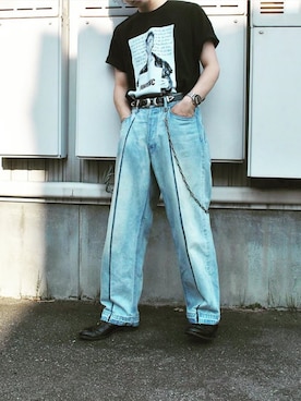 「semoh（セモー）のアイテム」を使った、RYOTAさん（メンズ・170cm）の秋コーディネート