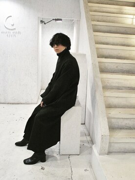 「WhoWhat（フーワット）のアイテム（ジャケット/アウター）」を使った、RYOTAさん（メンズ・170cm）の冬コーディネート