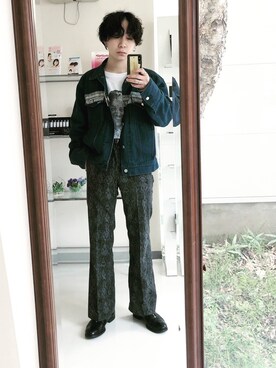 「semoh（セモー）のアイテム」を使った、RYOTAさん（メンズ・170cm）の春コーディネート