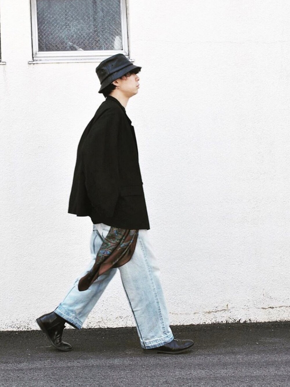 sacai サカイ バンダナスカーフ Tシャツ 17ss サカイ sacai バンダナ プルオーバー カットソー Tシャツ