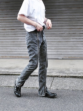 「semoh（セモー）のアイテム」を使った、RYOTAさん（メンズ・170cm）の夏コーディネート