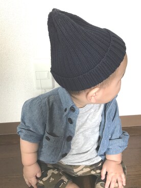 いとうさんさん（キッズ・70cm）の夏コーディネート