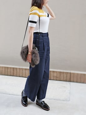 「MODE KAORI（モードカオリ）のアイテム」を使った、MODE KAORIさん（レディース・163cm）の秋コーディネート