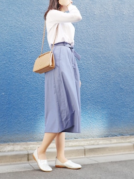 「MODE KAORI（モードカオリ）のアイテム」を使った、MODE KAORIさん（レディース・163cm）の春コーディネート