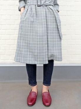 「MODE KAORI（モードカオリ）のアイテム」を使った、MODE KAORIさん（レディース・163cm）の冬コーディネート