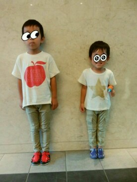 ひよこさん（キッズ・120cm）の夏コーディネート