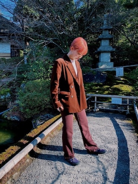 ﾄｳﾌﾞﾁ ﾄﾜさんのコーディネート