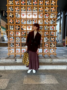 トウブチ トワさん(レディース・152cm)の秋コーディネート