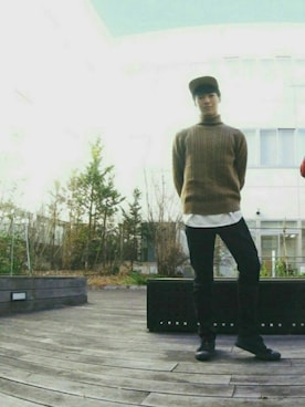 HÅRU さん（メンズ・174cm）の冬コーディネート