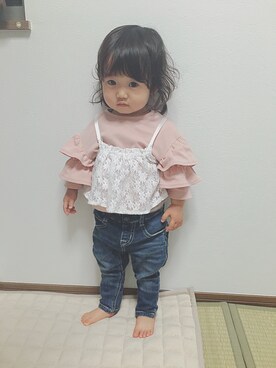 coco&nonoさん(キッズ・80cm)の春コーディネート