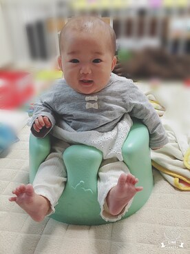 coco&nonoさん（キッズ・70cm）の春コーディネート