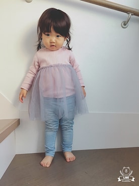 coco&nonoさん（キッズ・80cm）の春コーディネート