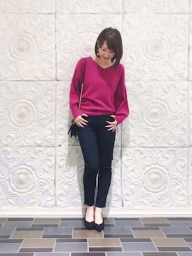 Hoshinaさん（レディース・164cm）の秋コーディネート