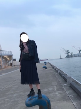 eRiさん（レディース・162cm）の春コーディネート