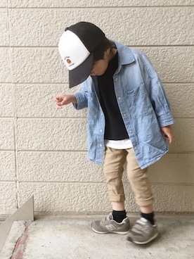 Su,Um,Riさん（キッズ・90cm）の春コーディネート