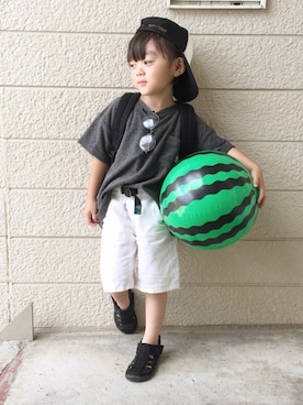 Su,Um,Riさん(キッズ・90cm)の夏コーディネート