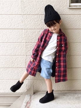 Su,Um,Riさん（キッズ・90cm）の夏コーディネート