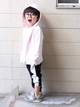 Su,Um,Riさん(キッズ・100cm)の冬コーディネート