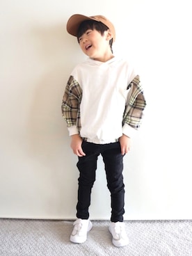 Su,Um,Riさん（キッズ・110cm）の春コーディネート