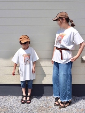 Su,Um,Riさん（キッズ・110cm）の夏コーディネート