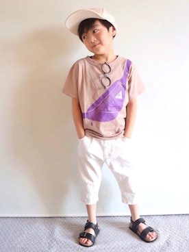 Su,Um,Riさん（キッズ・110cm）の夏コーディネート