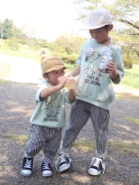 Su,Um,Riさん(キッズ・110cm)の夏コーディネート