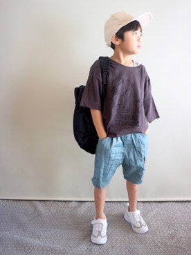 Su,Um,Riさん（キッズ・110cm）の夏コーディネート