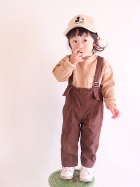 Su,Um,Riさん(キッズ・80cm)の春コーディネート